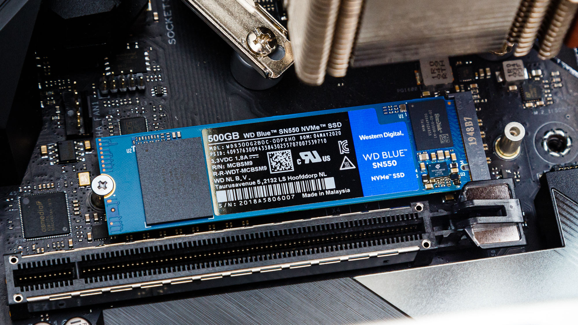Picture of an SSD