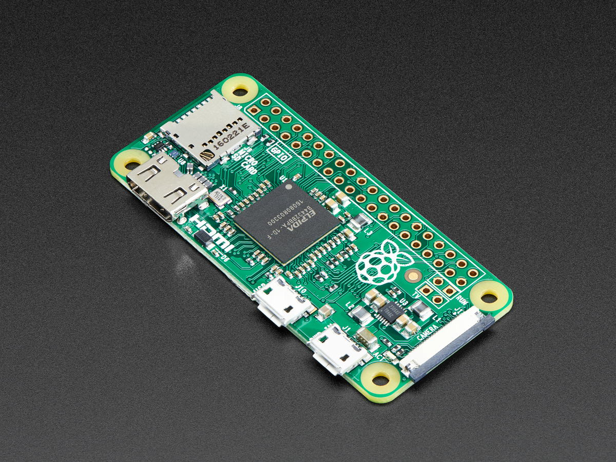 Picture of the raspberry pi zero